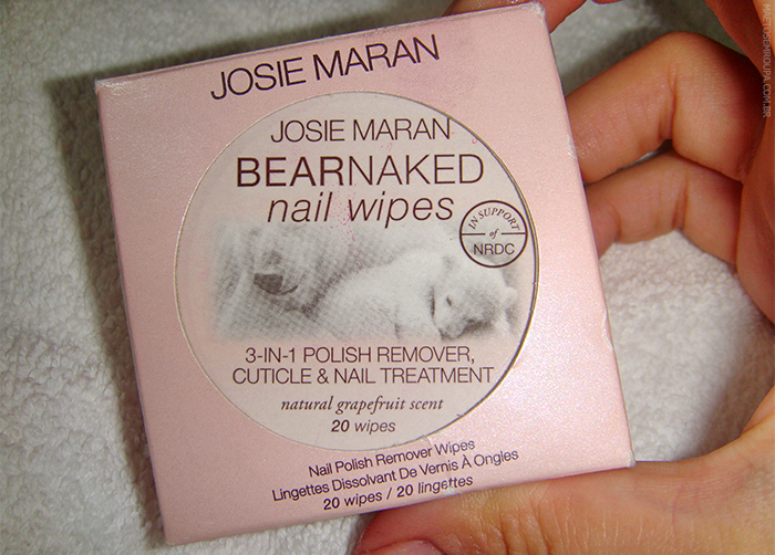 Removedor de esmaltes BearNaked Josie Maran