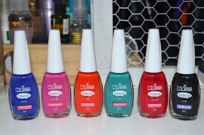 Novos esmaltes: Coleção Brasileirices Colorama