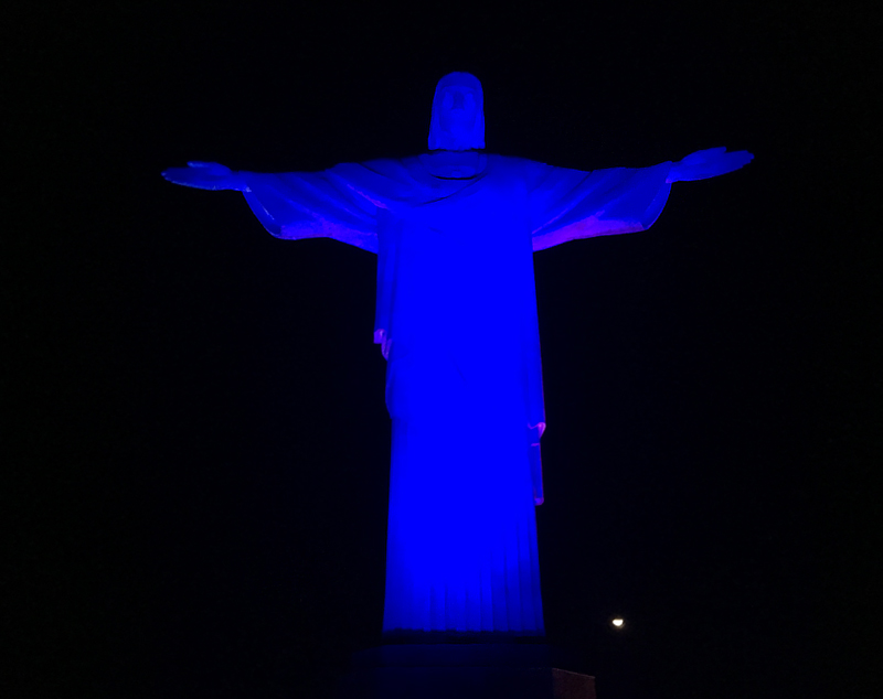 Evento Samsung Conecta no Cristo Redentor